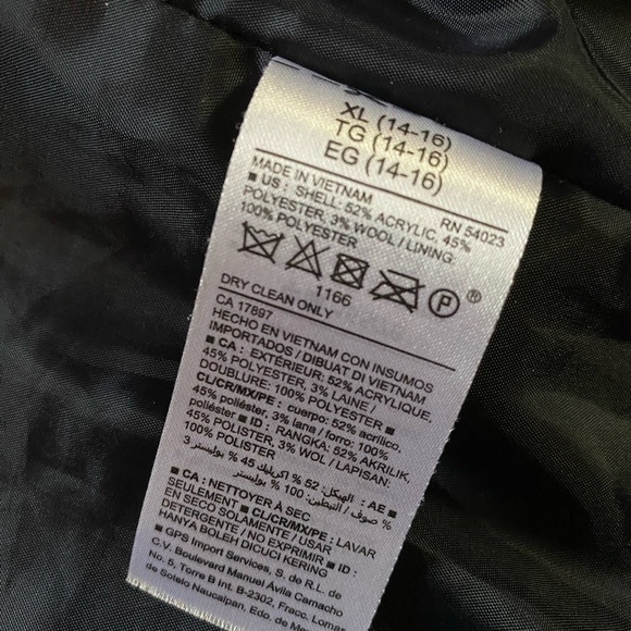 Old Navy Sherpa/wool jacket - Picture 4 of 4